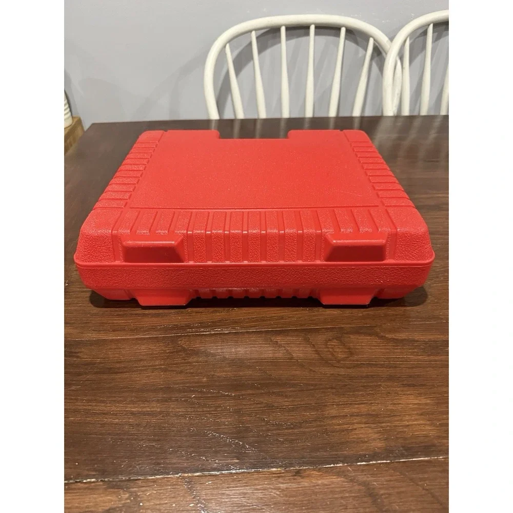 Vintage LEGO 1985 Red Plastic Storage Carrying Case Box Bin 15
